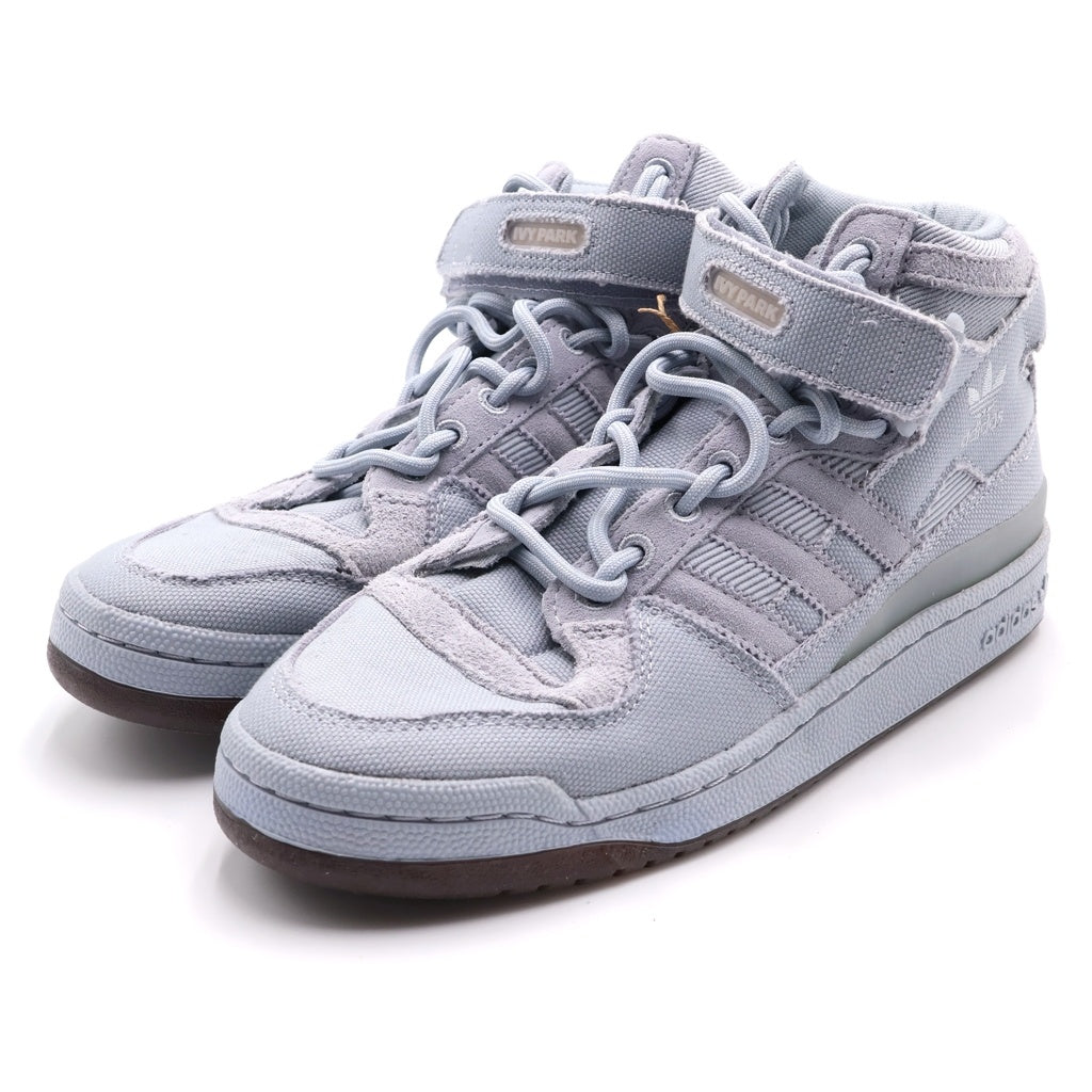 adidas(アディダス) ×Ivy Park Rodeo Forum Mid Halo Silver GX1358 アイビーパークロデオ フォーラム ミッド ハロ シルバー ハイカット スニーカー US8.5/26.5cm グレー