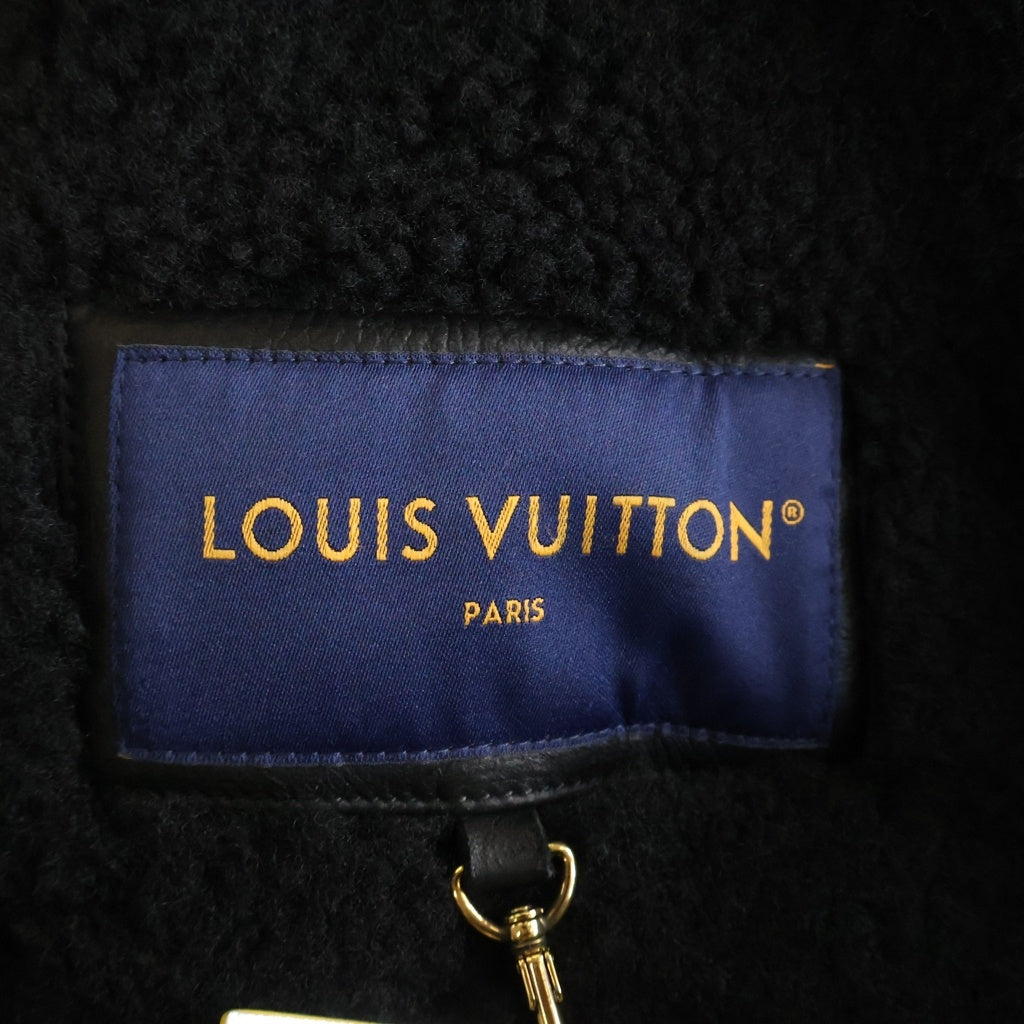 LOUIS VUITTON(ルイヴィトン) Monogram Leather Sherpa Jacket