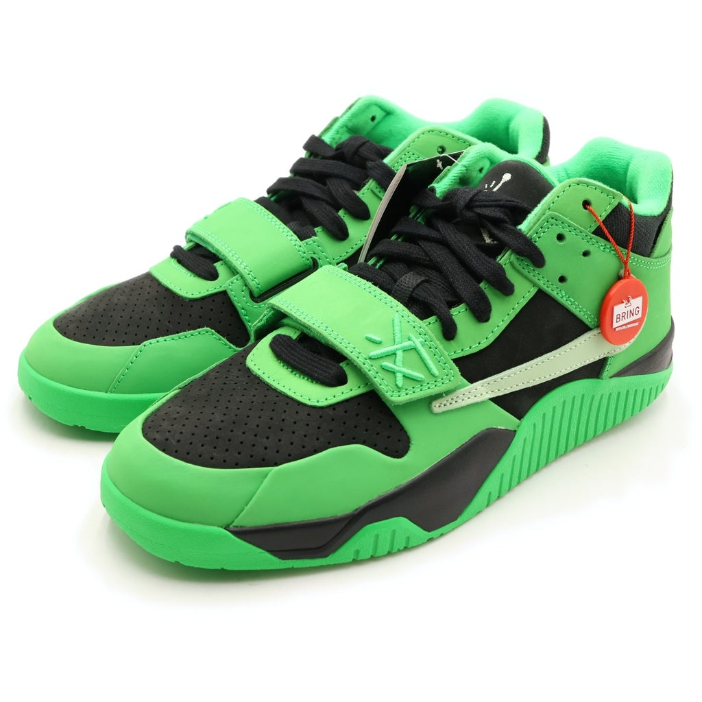 NIKE(ナイキ) ×TRAVIS SCOTT JUMPMAN JACK T-REXX トラビススコット ジャンプマン ジャック トレーナー ローカットスニーカー グリーン/ブラック IM9113-300 US9.5/27.5cm
