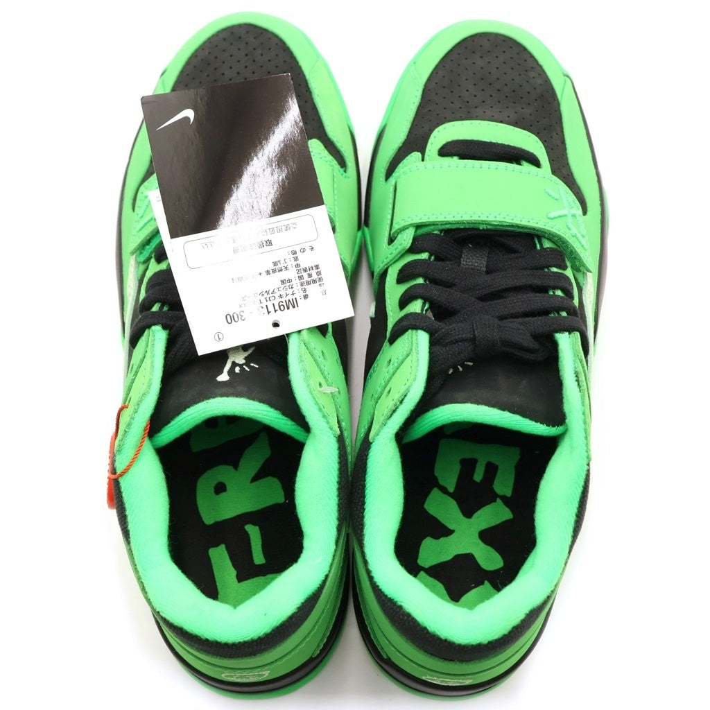 NIKE(ナイキ) ×TRAVIS SCOTT JUMPMAN JACK T-REXX トラビススコット ジャンプマン ジャック トレーナー ローカットスニーカー グリーン/ブラック IM9113-300 US9.5/27.5cm