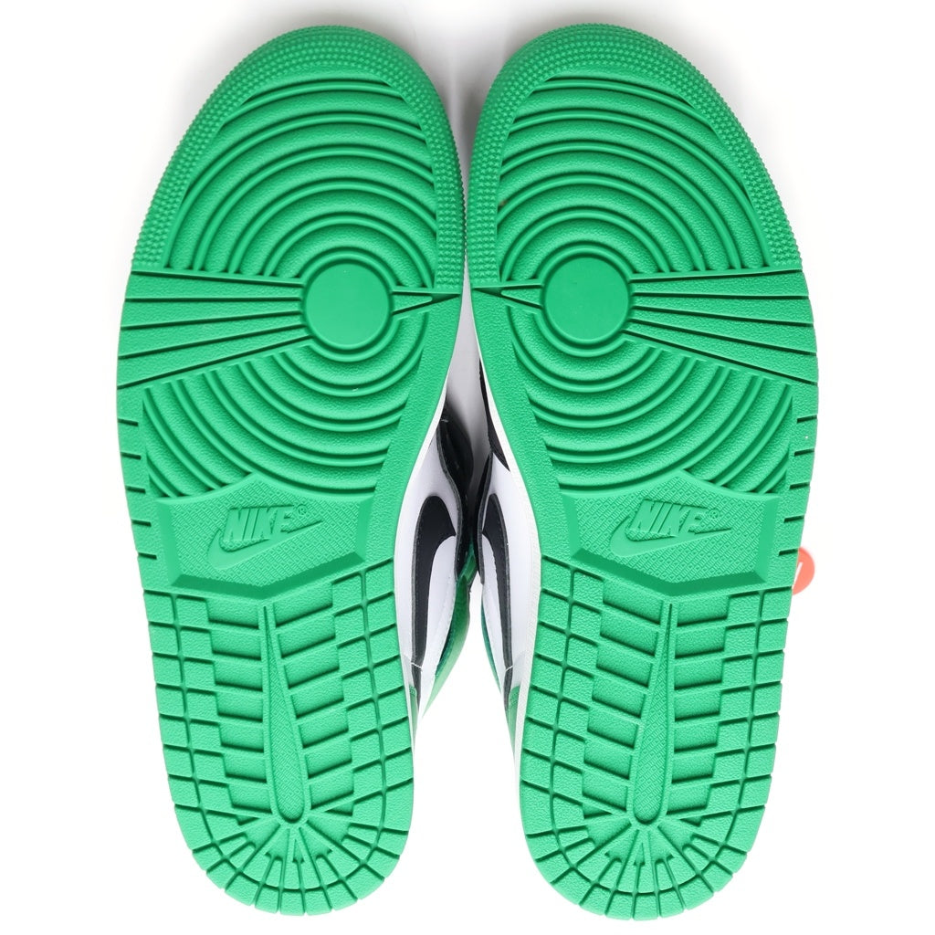 NIKE(ナイキ) AIR JORDAN 1 RETRO HIGH OG LUCKY GREEN DZ5485-031 エアジョーダン レトロ ラッキーグリーン ハイカットスニーカー US11/29.0cm ホワイト/グリーン