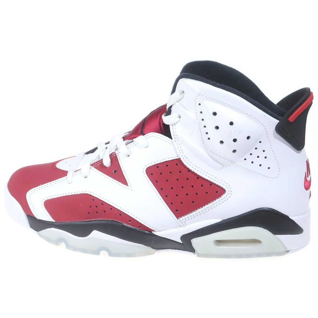 NIKE(ナイキ) AIR JORDAN 6 RETRO CARMINE CT8529-106 エアジョーダン6 カーマイン ハイカットスニーカー US11/29.0cm ホワイト/レッド