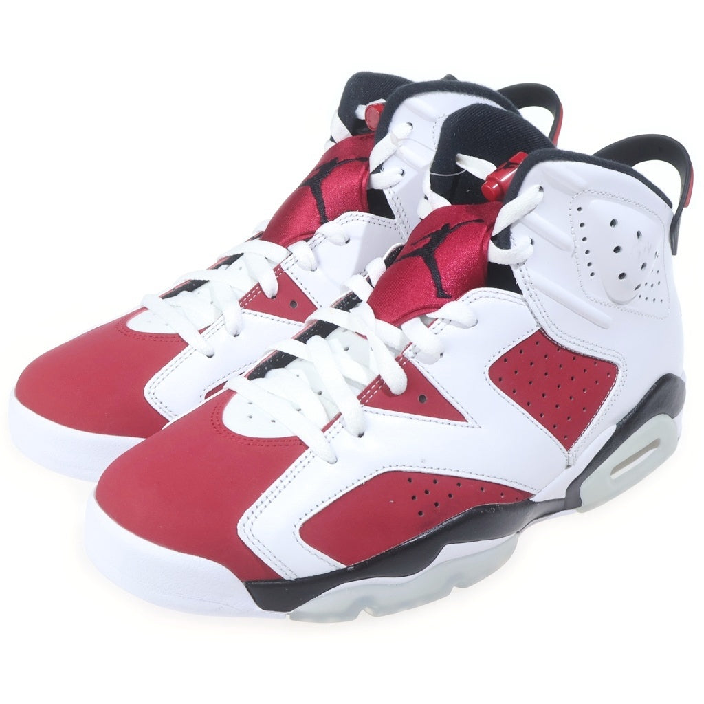 NIKE(ナイキ) AIR JORDAN 6 RETRO CARMINE CT8529-106 エアジョーダン6 カーマイン ハイカットスニーカー US11/29.0cm ホワイト/レッド