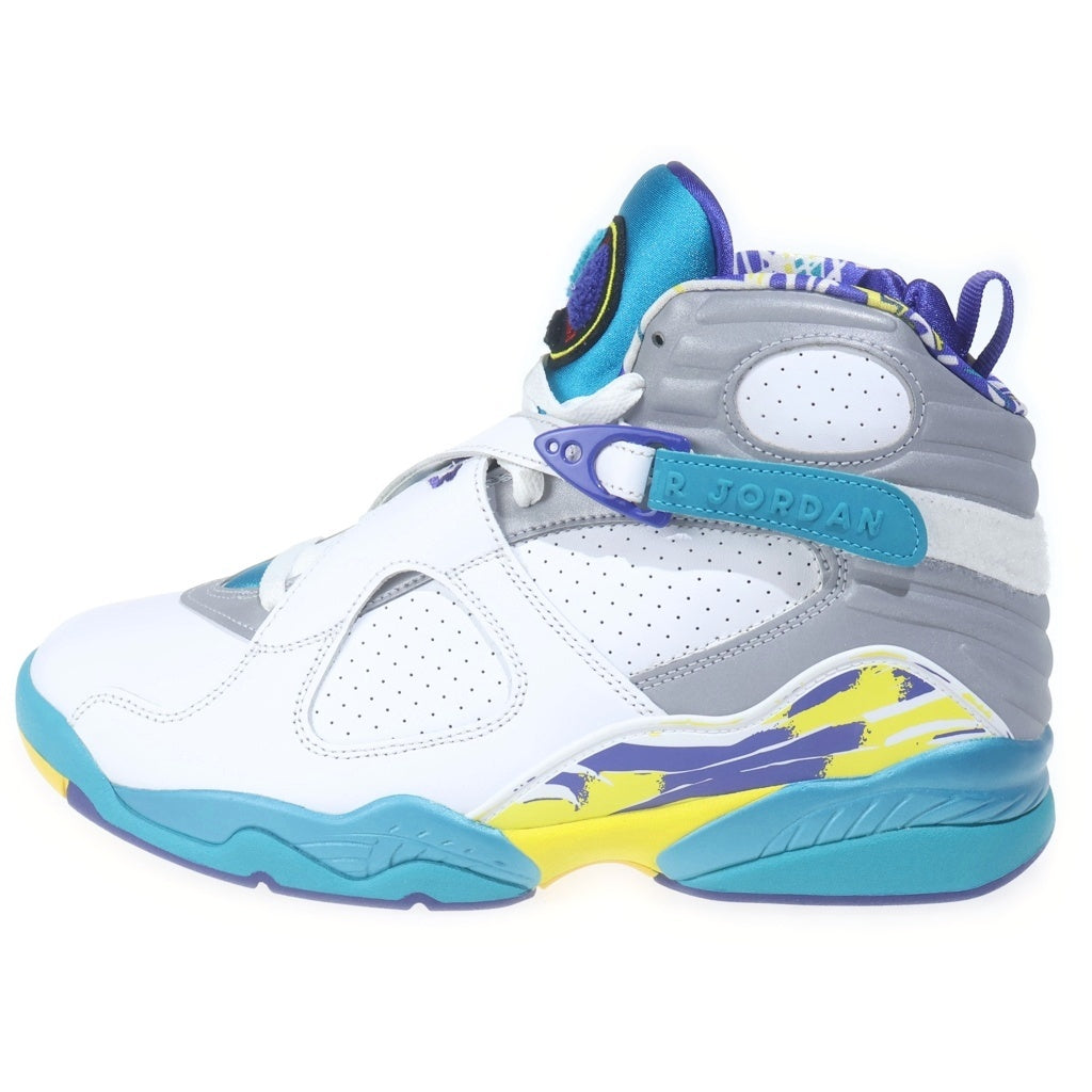 NIKE(ナイキ) WMNS AIR JORDAN 8 AQUA CI1236-100 ウィメンズ エアジョーダン8 アクア ハイカットスニーカー US12/29.0cm ホワイト/ブルー