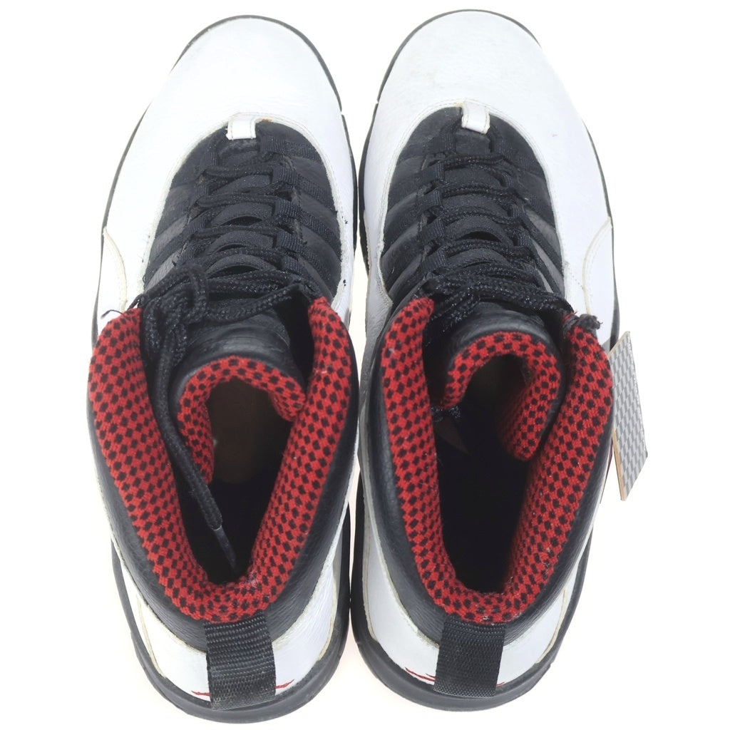 NIKE(ナイキ) 【観賞用2012年製】AIR JORDAN 10 RETRO 310805‐100 エアジョーダン10 レトロ ハイカットスニーカー US11/29.0cm ホワイト