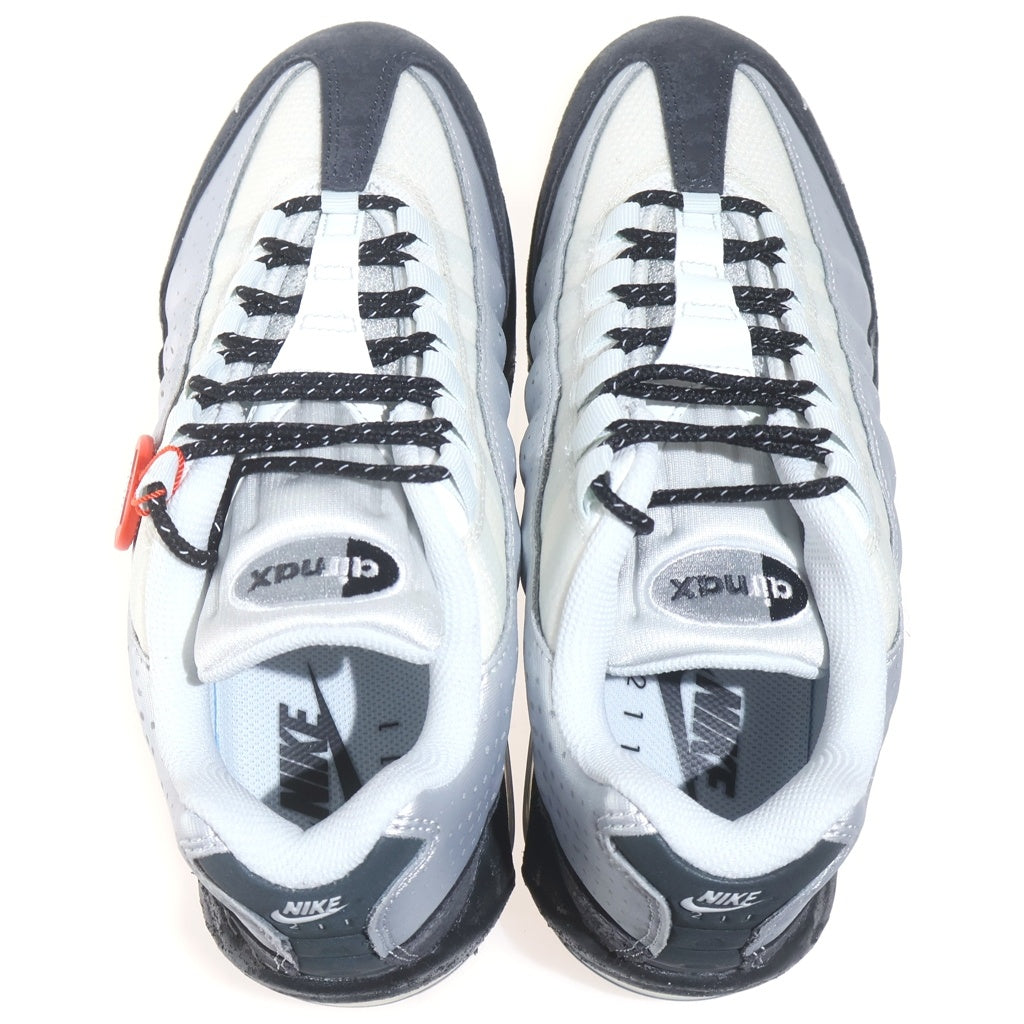NIKE(ナイキ) AIR MAX 95 BIG BUBBLE SE PHOTON DUST IQ3363-025 エア マックス 95 ビッグ バブル フォトンダスト サファイア ローカットスニーカー ホワイト US8/26.0cm