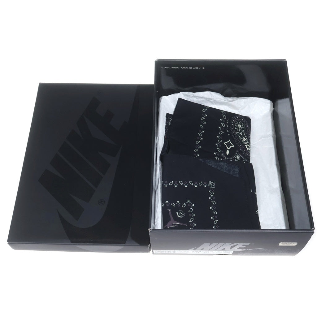 NIKE(ナイキ) ×TRAVIS SCOTT AIR JORDAN 1 LOW OG SP BLACK PHANTOM DM7866-001 エアジョーダン1 ブラックファントム ローカットスニーカー US10/28.0cm ブラック