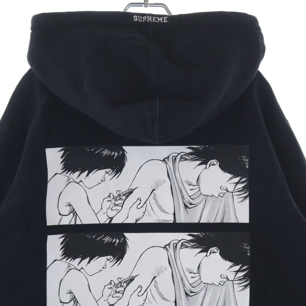 SUPREME(シュプリーム) 17AW AKIRA Syringe Zip Up Sweatshirt アキラ シリング ジップアップ プルオーバーパーカー ブラック