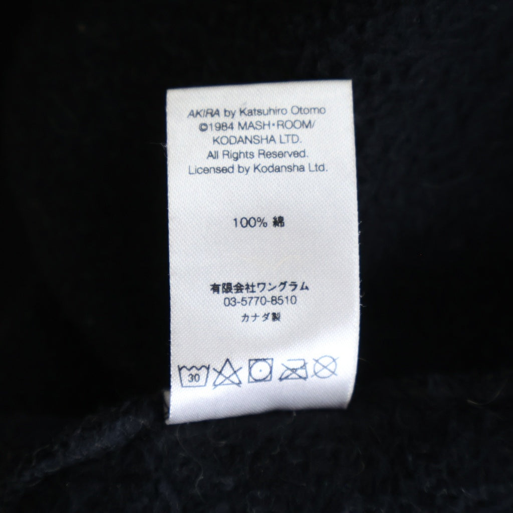 SUPREME(シュプリーム) 17AW AKIRA Syringe Zip Up Sweatshirt アキラ シリング ジップアップ プルオーバーパーカー ブラック