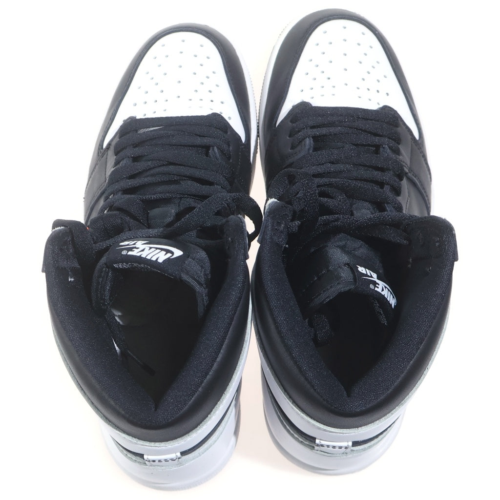 NIKE(ナイキ) AIR JORDAN 1 RETRO HIGH OG DZ5485-010 エアジョーダン1 レトロ ハイカットスニーカー US9.5/27.5cm ブラック/ホワイト