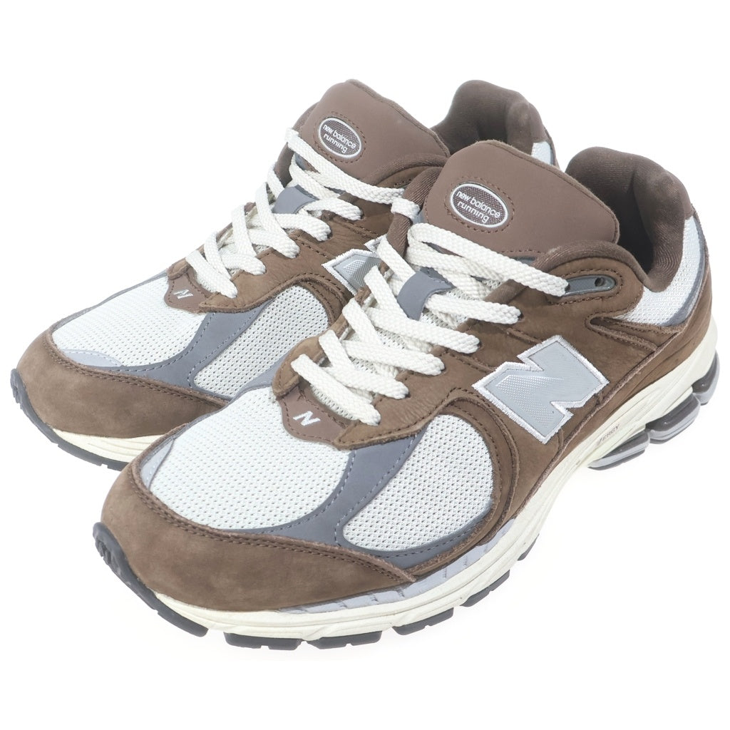New Balance(ニューバランス) 2002R M2002RHS スウェード生地 ローカットスニーカー ブラウン US8/26.0cm