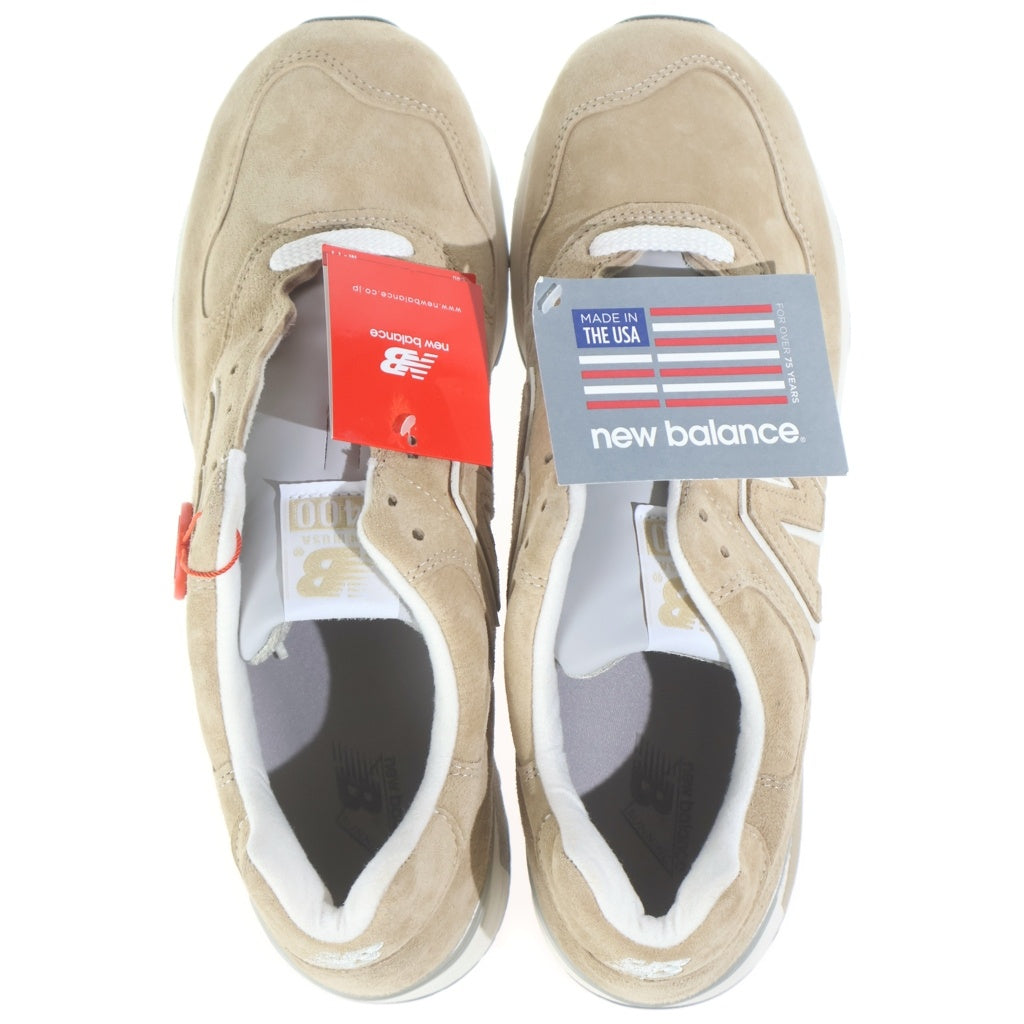 New Balance(ニューバランス) 1400 M1400BE スエード ローカットスニーカー US11/29.0cm ベージュ