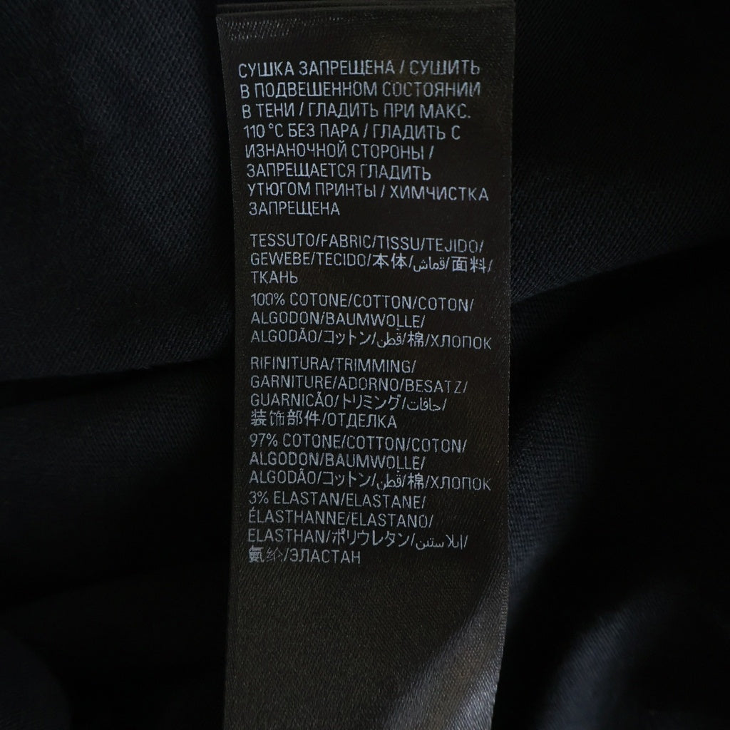 BALENCIAGA(バレンシアガ) DARKWAVE TEE メタルロゴ ダークウェブ 半袖Tシャツカットソー 739028 ブラック