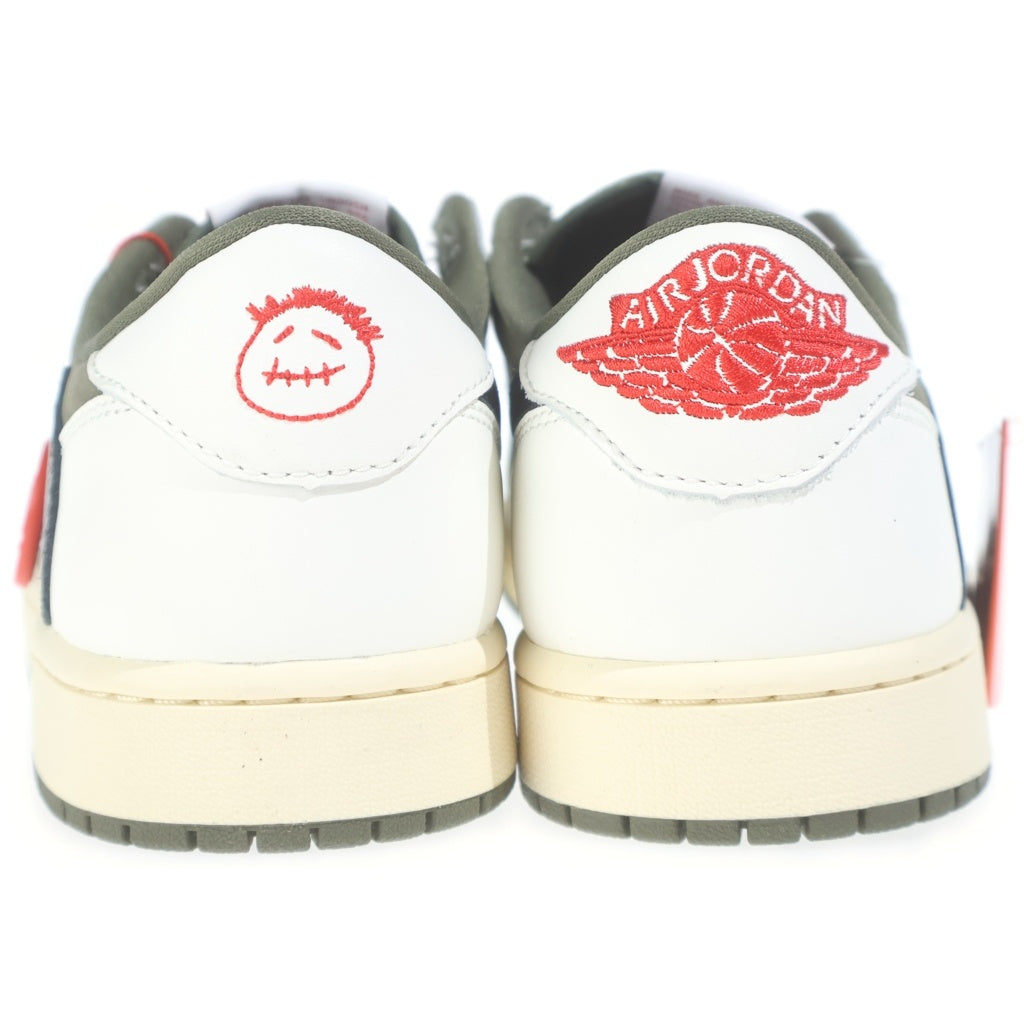 NIKE(ナイキ) ×TRAVIS SCOTT AIR JORDAN1 LOW OG SP DM7866-200 エアジョーダン1 ローカットスニーカー カーキ US9.5/27.5cm