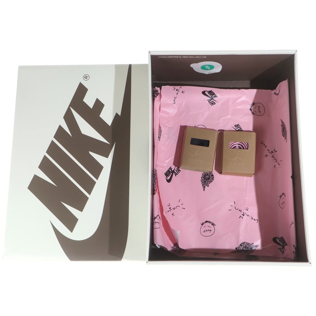 NIKE(ナイキ) ×TRAVIS SCOTT AIR JORDAN1 LOW OG SP DM7866-200 エアジョーダン1 ローカットスニーカー カーキ US9.5/27.5cm