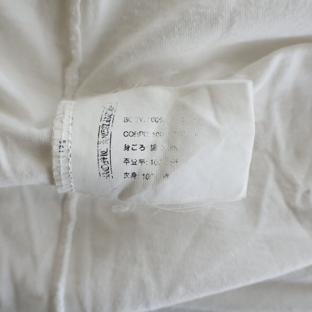CHROME HEARTS(クロムハーツ) CH S/S セメタリークロスプリント 半袖Tシャツカットソー ホワイト