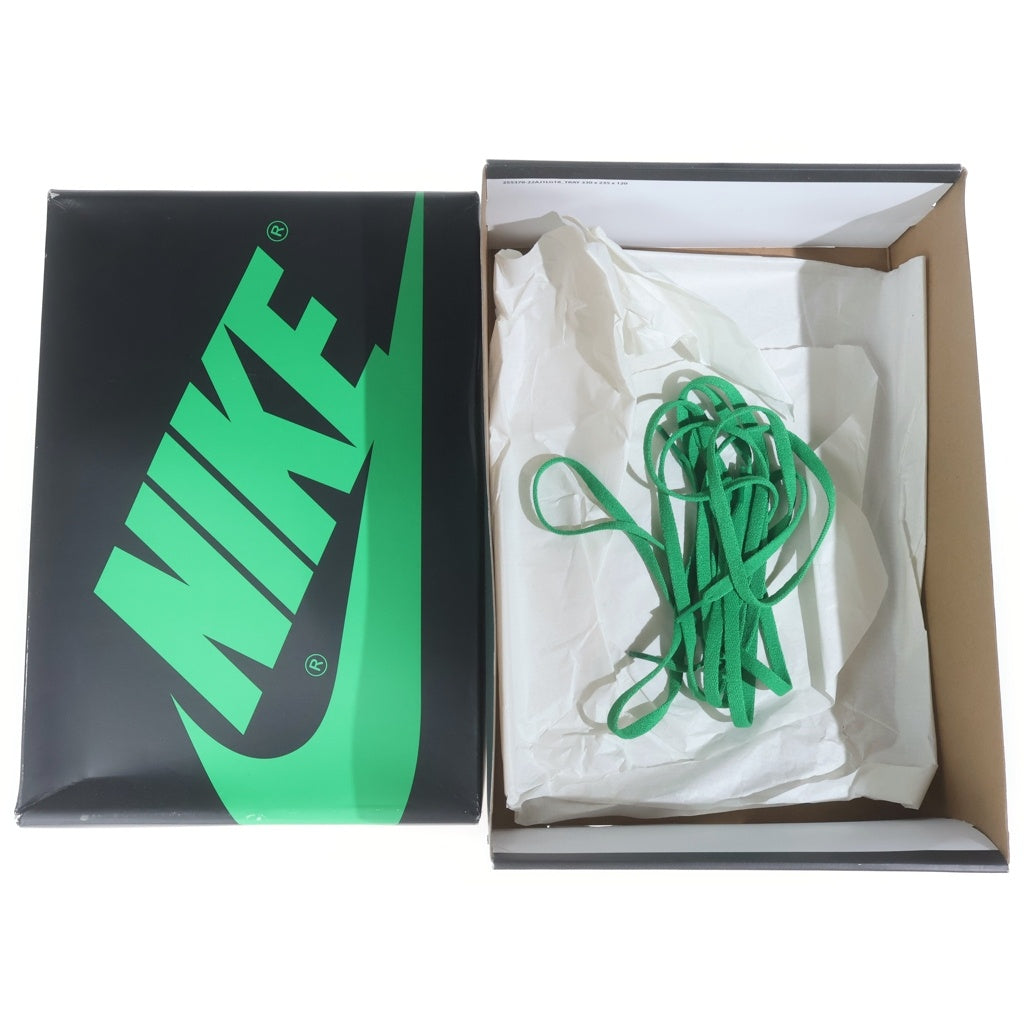 NIKE(ナイキ) AIR JORDAN 1 HI Black and Lucky Green DZ5485-031 エアジョーダン1 ラッキーグリーン ハイカットスニーカー US9/27.0cm