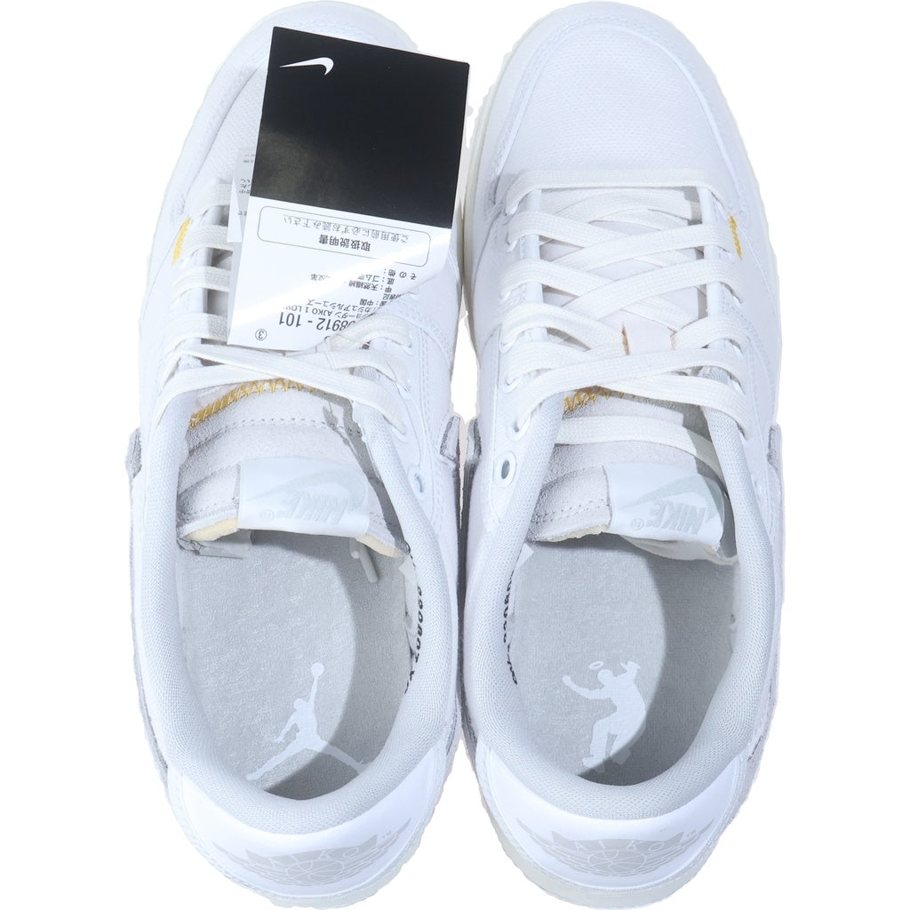 NIKE(ナイキ) ×UNION AIR JORDAN1 LOW KO WHITE CANVAS DO8912-101 ユニオン エアジョーダン1 ホワイト キャンバス ローカットスニーカー ホワイト US9.5/27.5cm