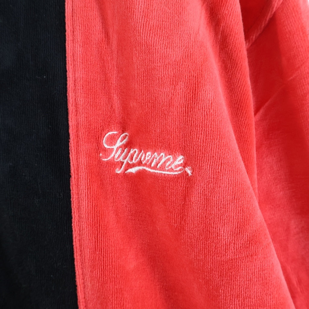 SUPREME(シュプリーム) 18SS Velour Zip Up Jacket ベロア ジップアップ トラックジャケット マルチ