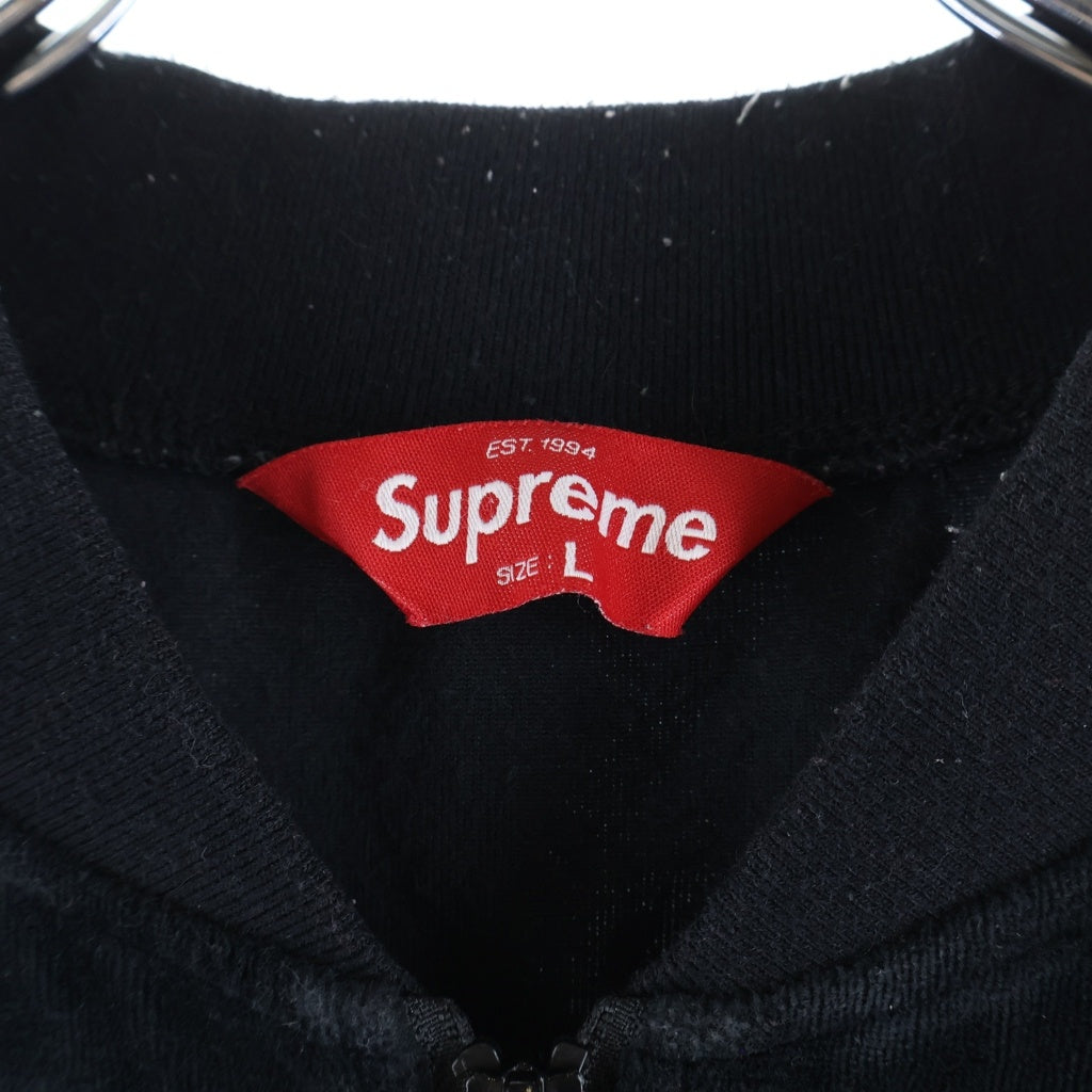 SUPREME(シュプリーム) 18SS Velour Zip Up Jacket ベロア ジップアップ トラックジャケット マルチ