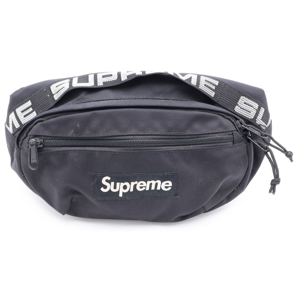 SUPREME(シュプリーム) 18SS Waist Bag ウエストバッグ ショルダーバッグ ブラック レディース