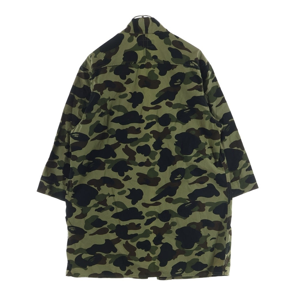 A BATHING APE(アベイシングエイプ) CAMO JINBEI SUITS JACKET カモ ジンベイ ジャケット 001SHE801013X 迷彩
