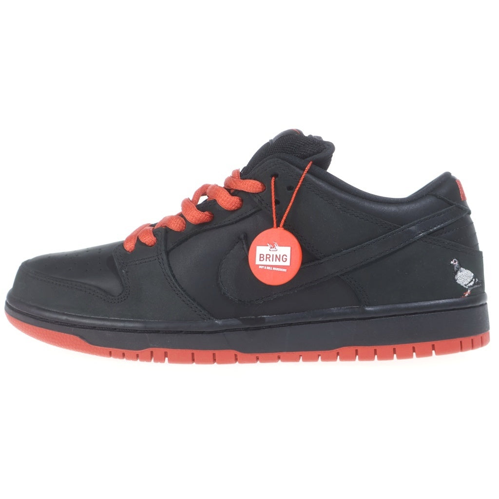 NIKE SB(ナイキエスビー) ×STAPLE DUNK LOW TRD QS BLACK PIGEON 883232-008 ステイプル ダンク ブラックピジョン ローカットスニーカー US9/27.0cm ブラック