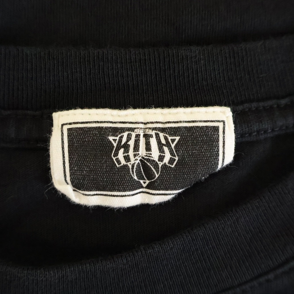 KITH(キス) New York Knicks ニューヨーク ニックス 半袖Tシャツカットソー 25-073-060-0088-4-0 ブラック