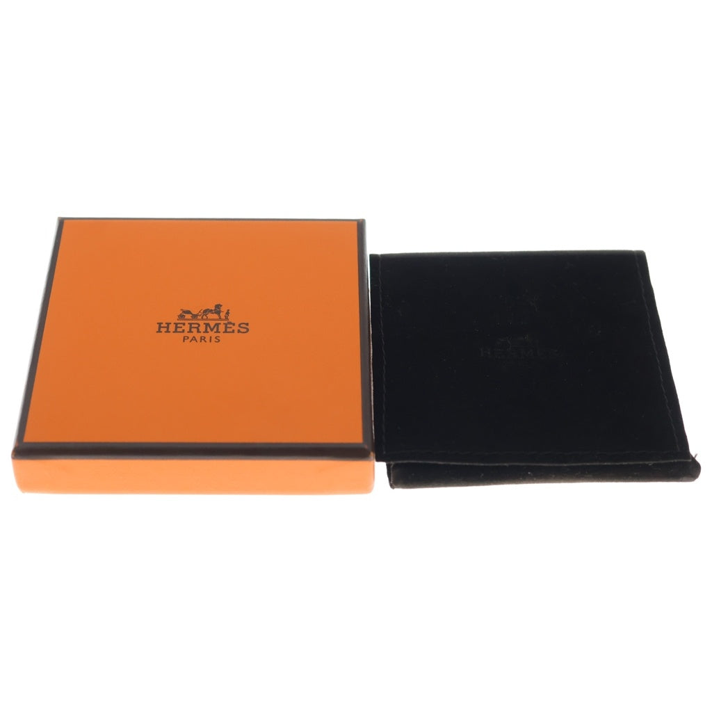 HERMES(エルメス) クリッククラック Hバングル ブレスレット シルバー×ピンク レディース