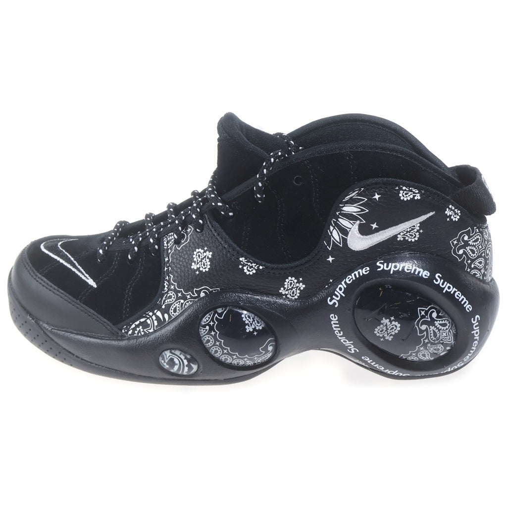 NIKE(ナイキ) ×SUPREME AIR ZOOM FLIGHT 95 DJ8604-001 シュプリーム エアズーム フライト ハイカットスニーカー US8/26.0cm ブラック