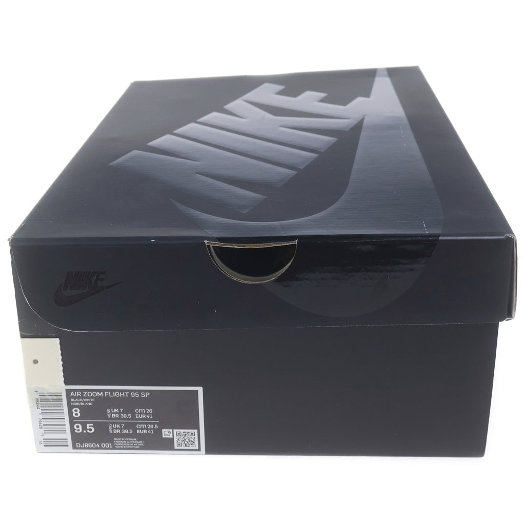 NIKE(ナイキ) ×SUPREME AIR ZOOM FLIGHT 95 DJ8604-001 シュプリーム エアズーム フライト ハイカットスニーカー US8/26.0cm ブラック