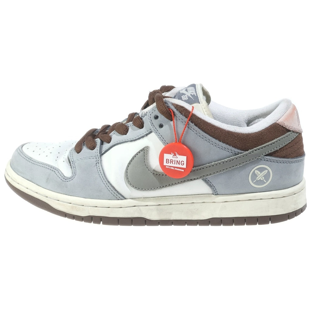 NIKE(ナイキ) ×YUTO HORIGOME DUNK LOW PRO QS FQ1180-001 堀米雄斗 ダンク プロ クイックストライク ローカットスニーカー ホワイト/グレー US9/27.0cm
