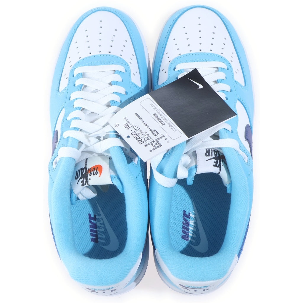 NIKE(ナイキ) AIR FORCE 1 07 DZ2522-100 エアフォース1 スプリット US8.5/26.5cm ホワイト/ブルー