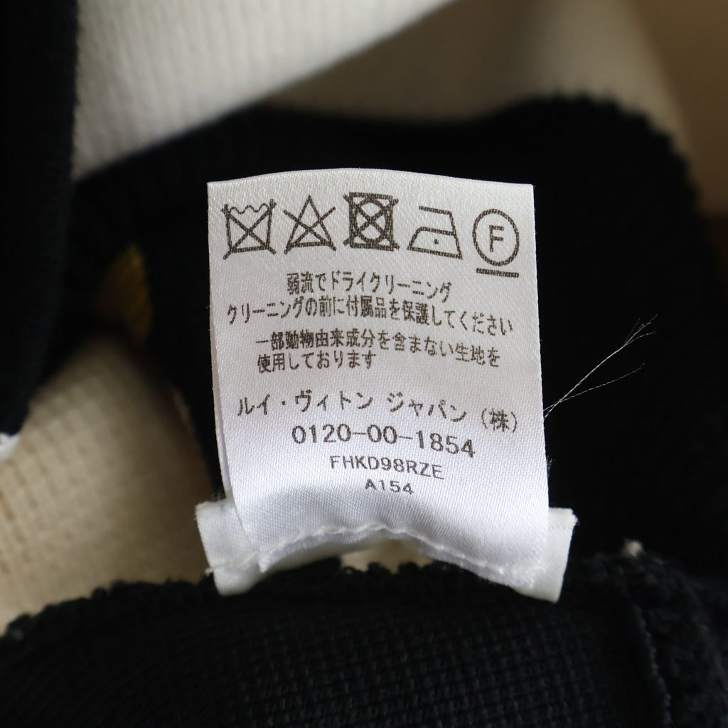 LOUIS VUITTON(ルイヴィトン) 19AW レザーパッチ ニット ワンピース FHKD98RZE マルチ レディース
