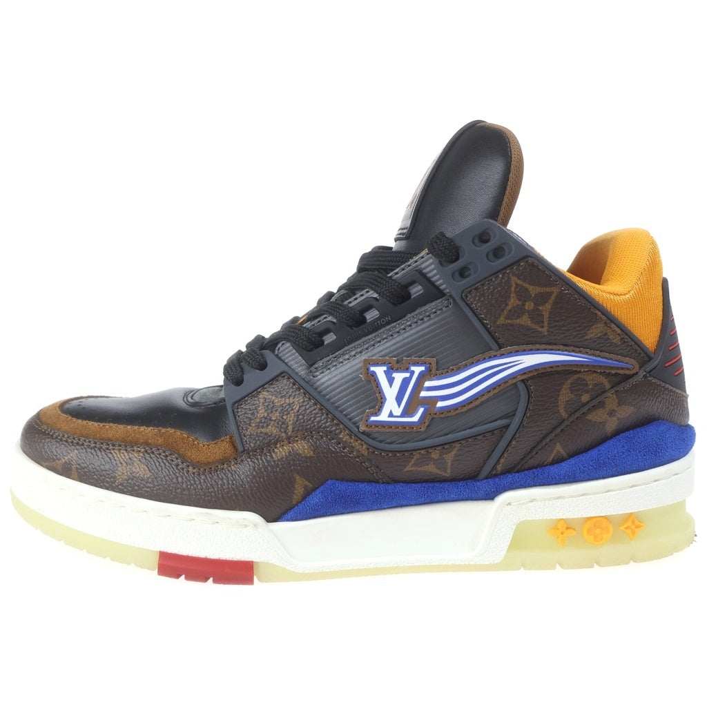 LOUIS VUITTON(ルイヴィトン) LV Trainer Sneakers トレイナー モノグラム ローカットスニーカー GO0260 ブラウン/イエロー
