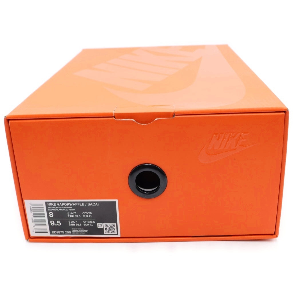 NIKE(ナイキ) ×SACAI VAPOREAFFLE SESAMI DD1875-200 サカイ ヴェイパーワッフル セサミ ローカットスニーカー US8/26.0cm ベージュ