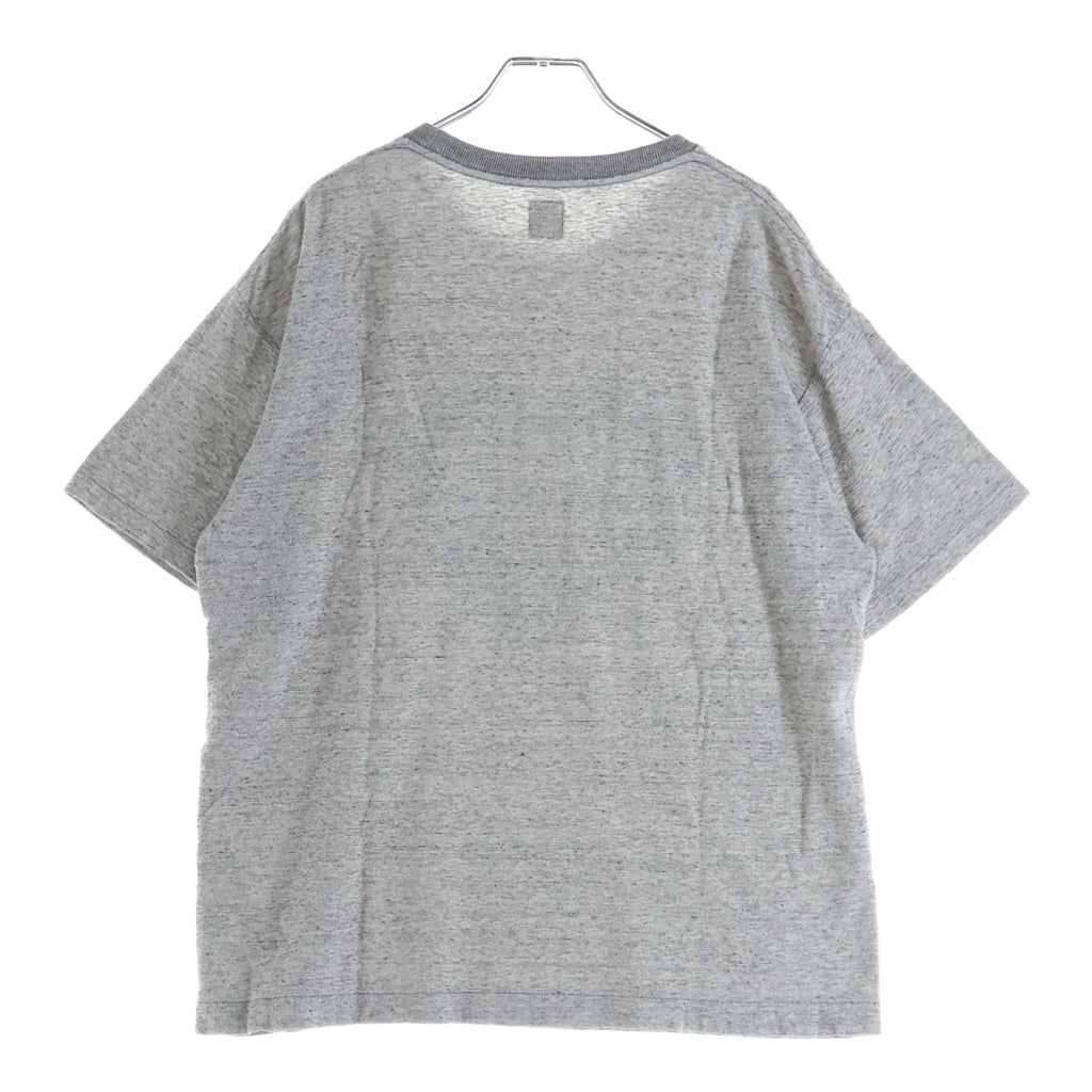 HUMAN MADE(ヒューマンメイド) PILE T-SHIRT クルーネック半袖Tシャツカットソー グレー ‐