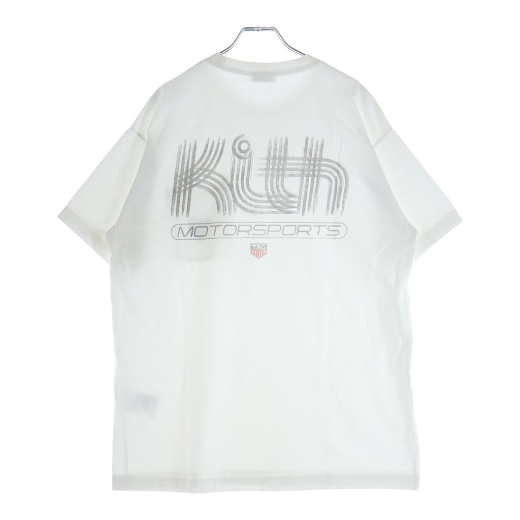 KITH(キス) x TAG Heuer Formula 1 Badge Pocket Tee フォーミュラ バッジ ポケット Tシャツ ホワイト -