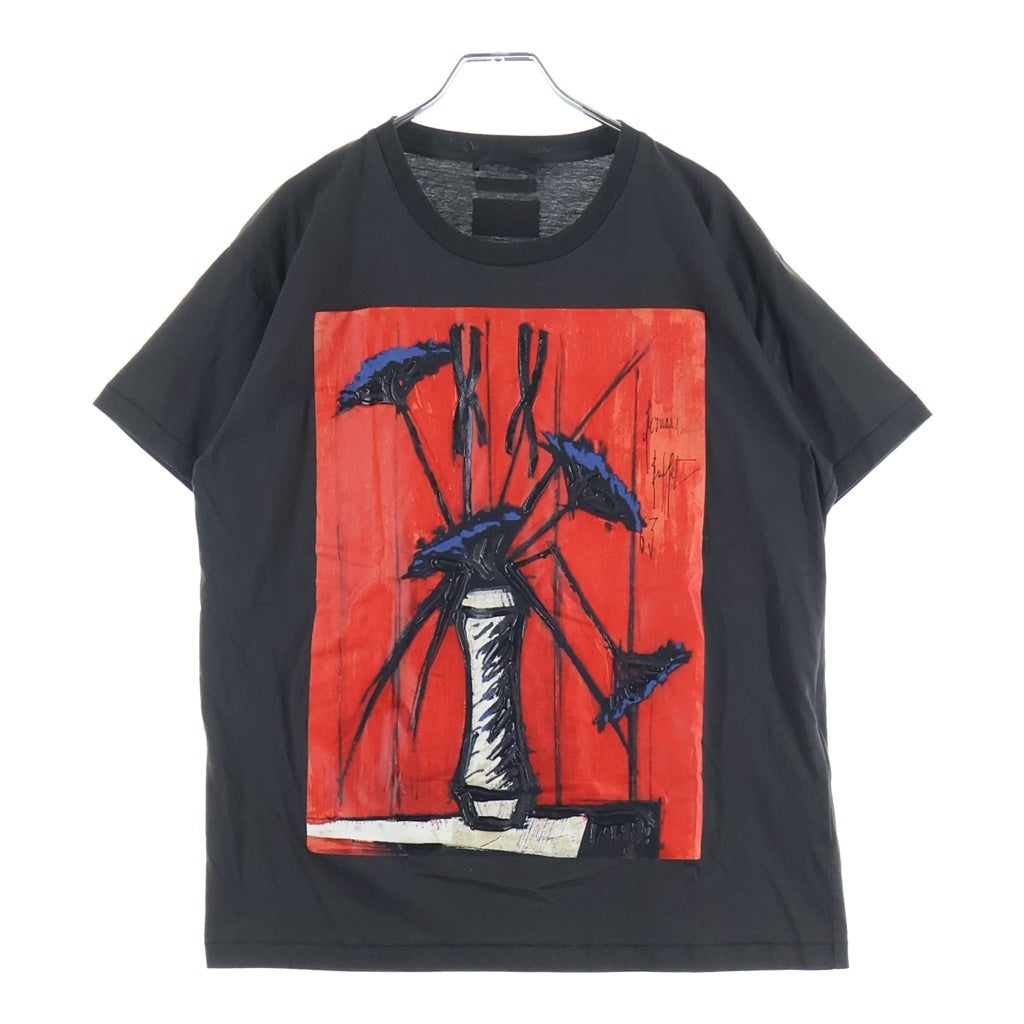 PRADA(プラダ) Bernard Buffet Graphic T-shirts ベルナールビュフェ クルーネック半袖Tシャツカットソー ブラウン ‐