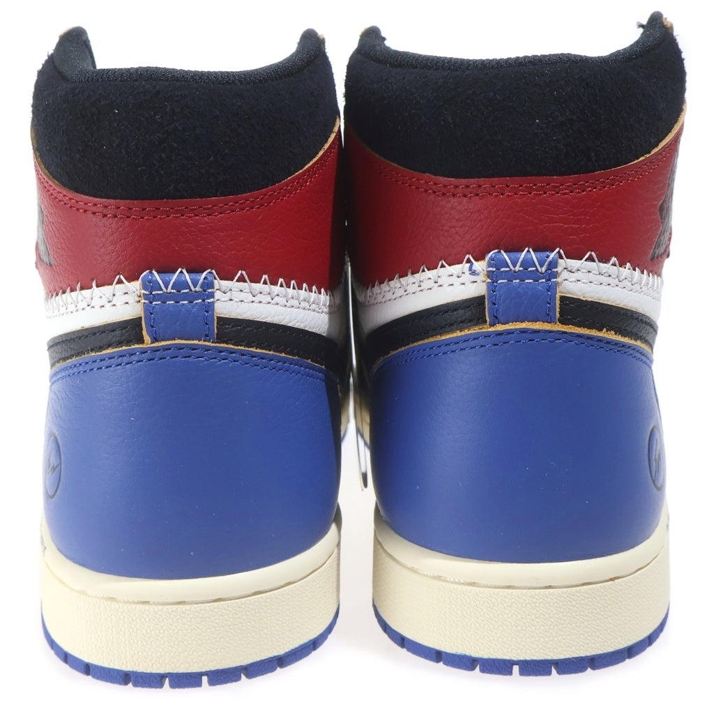 NIKE(ナイキ) ×Fragment Design ×UNION AIR JORDAN 1 HIGH OG フラグメントデザイン ユニオン エアジョーダン1 ハイカットスニーカー マルチ US11/29.0cm IO7847-002