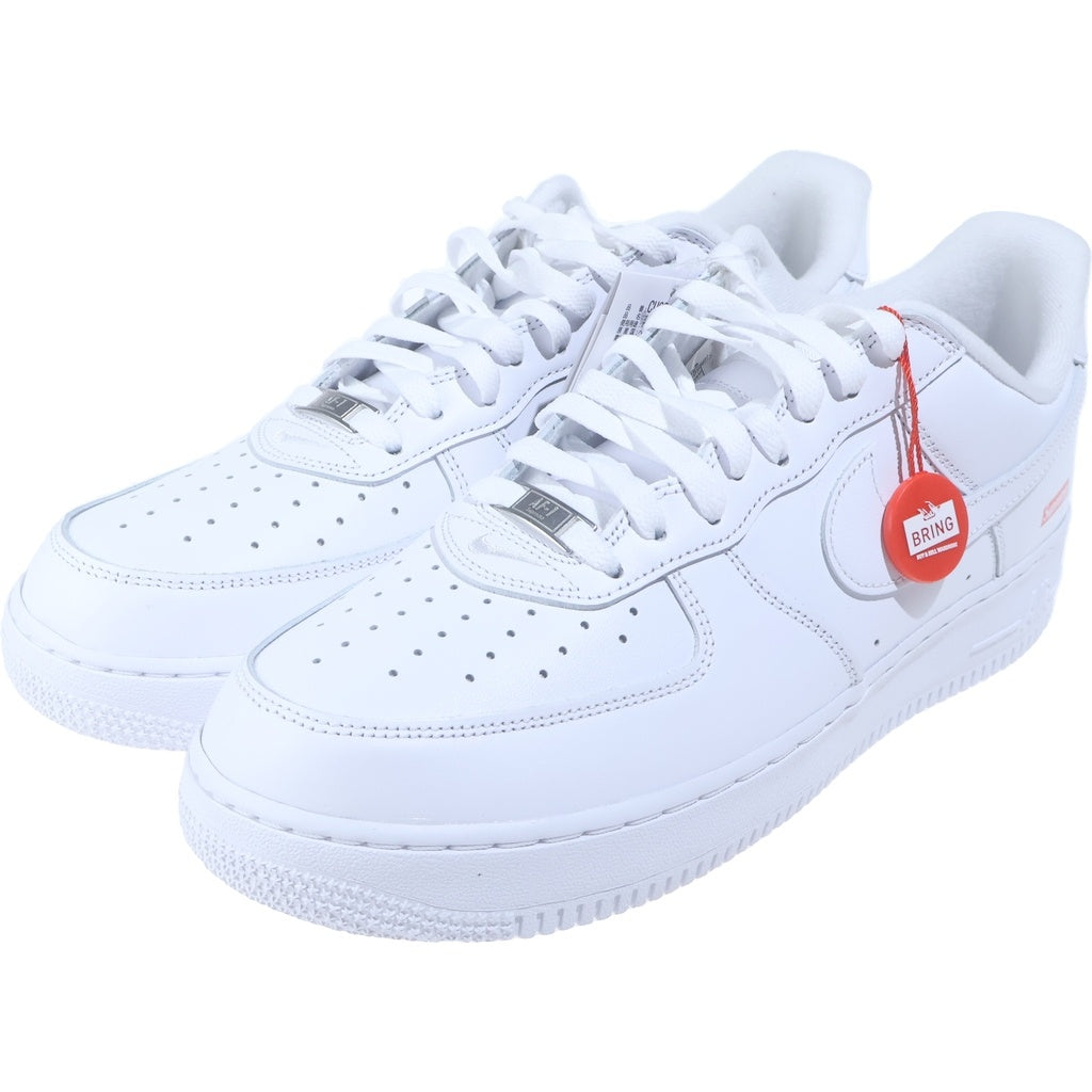 NIKE(ナイキ) ×SUPREME AIR FORCE LOW CU9225-100 シュプリーム エア フォース 1 ローカットスニーカー U11.5/29.5cm ホワイト