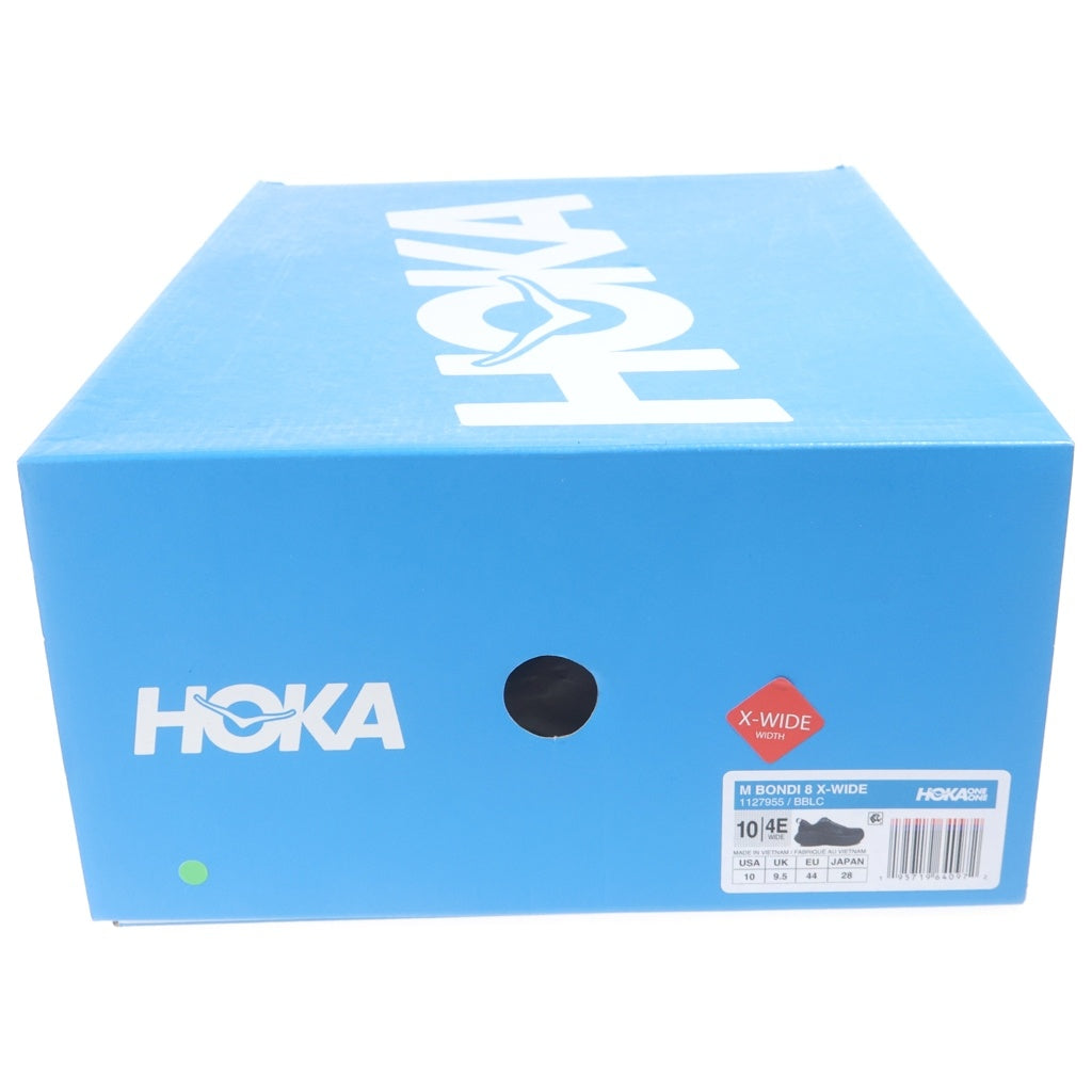HOKA ONE ONE(ホカオネオネ) BONDI 8 X WIDE 1127955 BBLC ボンティ ローカットスニーカー ブラック US10/28.0cm