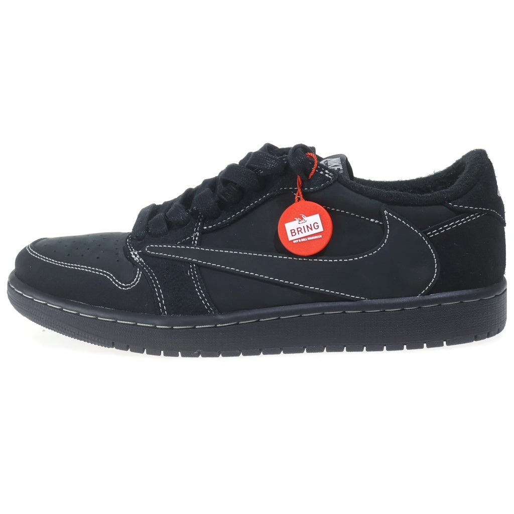 NIKE(ナイキ) ×TRAVIS SCOTT AIR JORDAN1 LOW OG SP BLACK PHANTOM トラヴィススコットエアジョーダン1 ブラックファントム ローカットスニーカー US11/29.0cm ブラック DM7866-001