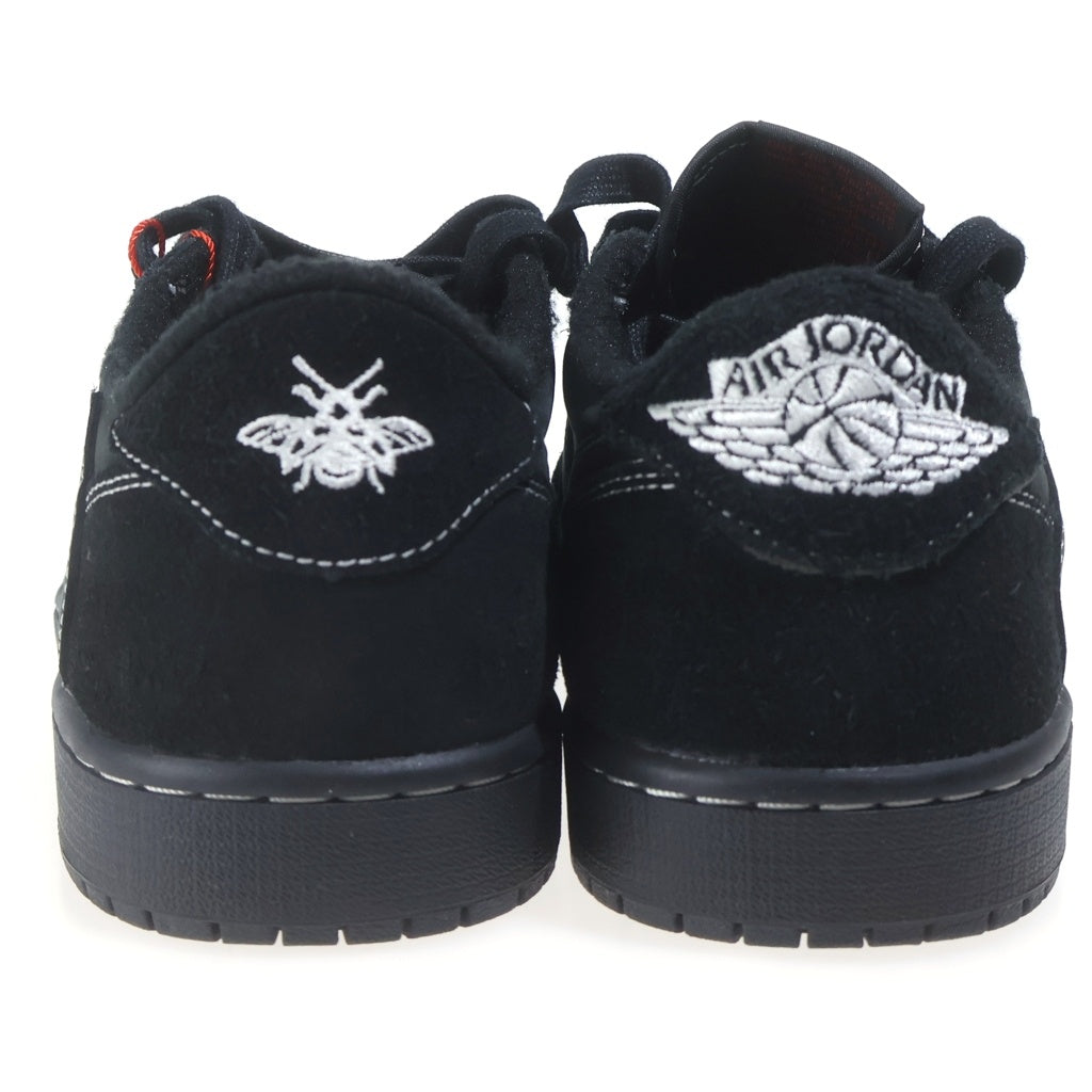 NIKE(ナイキ) ×TRAVIS SCOTT AIR JORDAN1 LOW OG SP BLACK PHANTOM トラヴィススコットエアジョーダン1 ブラックファントム ローカットスニーカー US11/29.0cm ブラック DM7866-001