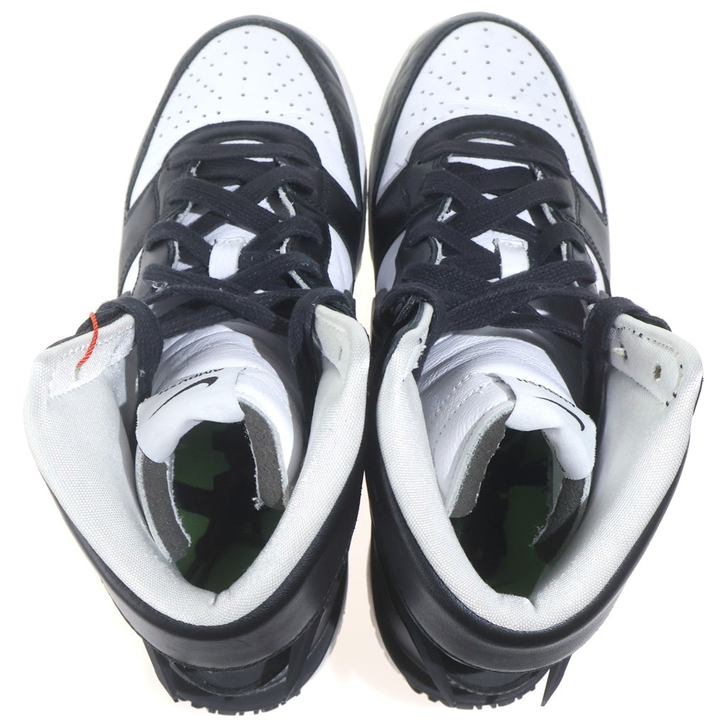 NIKE(ナイキ) ×AMBUSH DUNK HIGH アンブッシュ ダンク ハイカットスニーカー US8/26.0cm ブラック/ホワイト CU7544-001