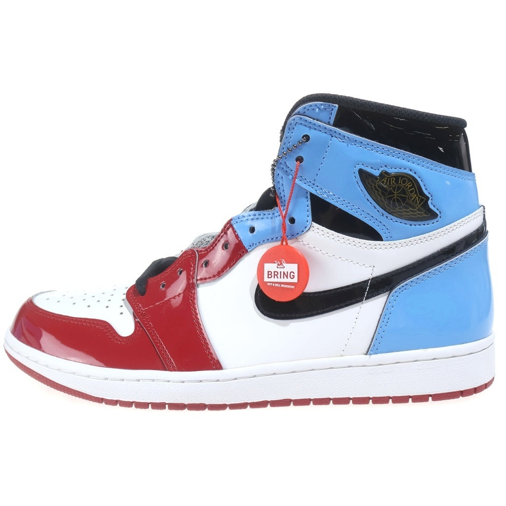 NIKE(ナイキ) AIR JORDAN1 HIGH OG FEARLESS CK5666-100 エアジョーダン1 フィアレス ハイカットスニーカー US10.5/28.5cm レッド/ブルー