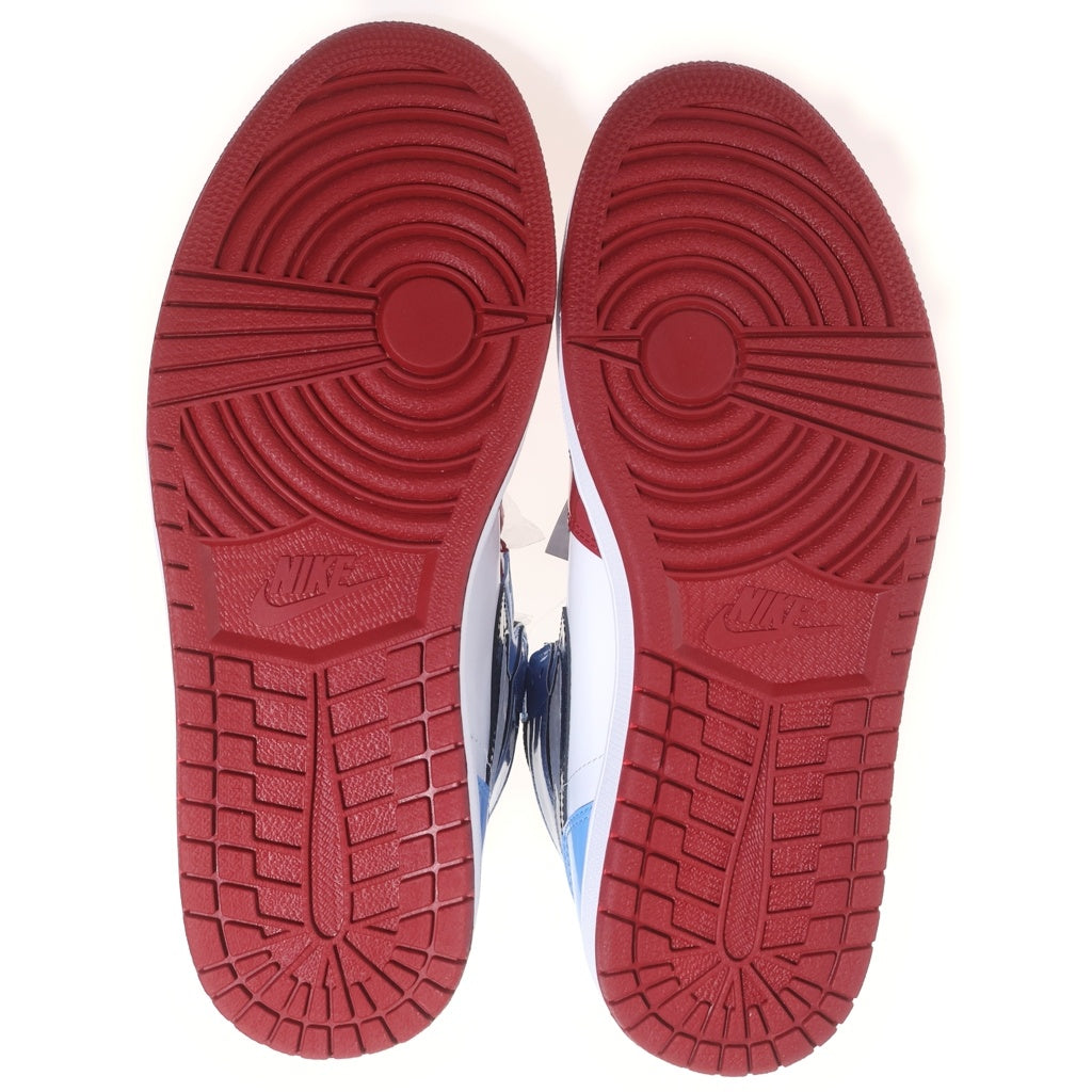 NIKE(ナイキ) AIR JORDAN1 HIGH OG FEARLESS CK5666-100 エアジョーダン1 フィアレス ハイカットスニーカー US10.5/28.5cm レッド/ブルー