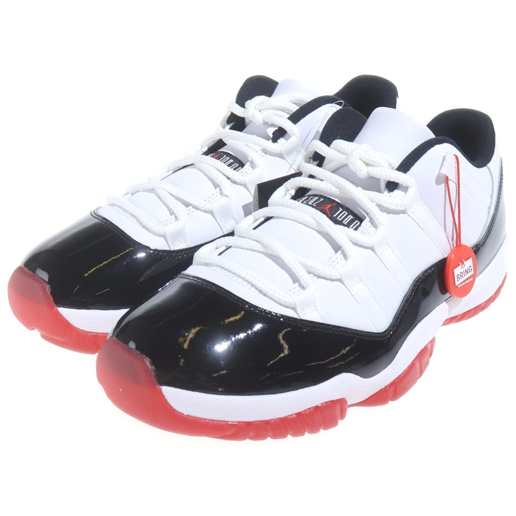 NIKE(ナイキ) AIR JORDAN 11 RETRO LOW BRED AV2187-160 エアジョーダン11 レトロ ブレッド ローカットスニーカー US10/28.0cm ブラック/レッド/ホワイト