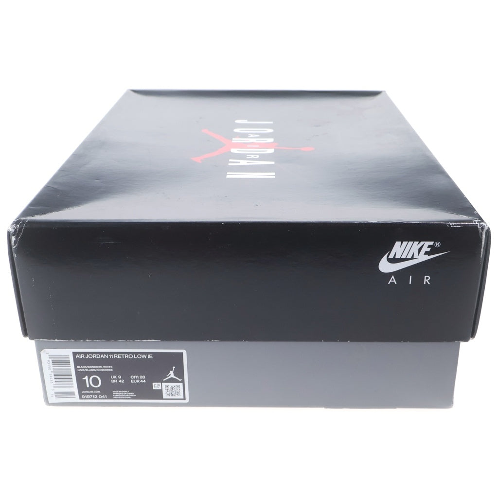 NIKE(ナイキ) AIR JORDAN 11 RETRO LOW SPACE JAM 919712-041 エアジョーダン11 レトロ IE スペースジャム ローカットスニーカー US10/28.0cm ブラック