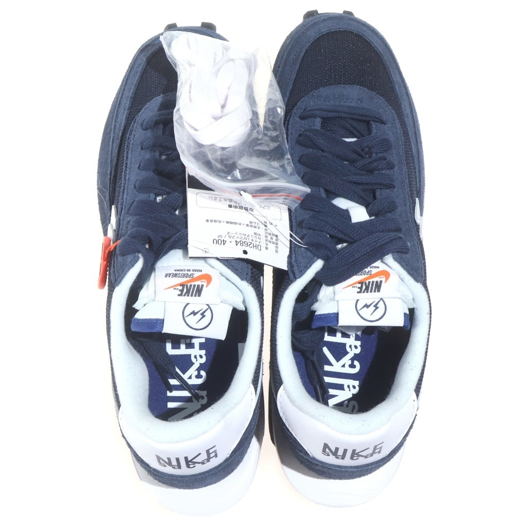 NIKE(ナイキ) ×SACAI ×FRAGMENTS LD WAFFLE DH2684-400 エルディーワッフル ローカットスニーカー US10/28.0cm ネイビー
